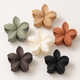 Plumeria-Inspired Flower Claw Clip Set – 6 Pack
