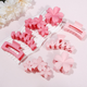 Bloom Mix Hair Clip Set – Flower Claw Clips & Barrettes